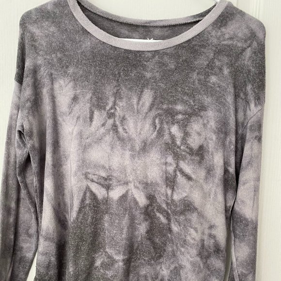 AE GREY TIE DYE SWEATER SHIRT - Picture 1 of 3